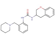 N-(3,4-dihydro-2H-chromen-3-yl)-N'-[2-(piperidin-1-ylmethyl)phenyl]urea