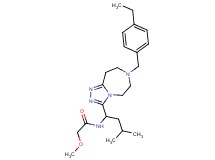 N-{1-[7-(4-ethylbenzyl)-6,7,8,9-tetrahydro-5H-[1,2,4]triazolo[4,3-d][1,4]diazepin-3-yl]-3-methylbutyl}-2-methoxyacetamide