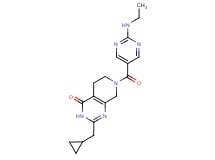 2-(cyclopropylmethyl)-7-{[2-(ethylamino)-5-pyrimidinyl]carbonyl}-5,6,7,8-tetrahydropyrido[3,4-d]pyrimidin-4(3H)-one