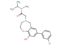 2-[7-(3-chlorophenyl)-9-hydroxy-2,3-dihydro-1,4-benzoxazepin-4(5H)-yl]-N-isopropyl-N-methylacetamide