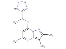 2,3,5-trimethyl-N-[1-(1H-tetrazol-5-yl)ethyl]pyrazolo[1,5-a]pyrimidin-7-amine