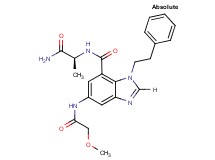 N-[(1S)-2-amino-1-methyl-2-oxoethyl]-5-[(methoxyacetyl)amino]-1-(2-phenylethyl)-1H-benzimidazole-7-carboxamide