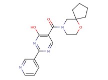 5-(6-oxa-9-azaspiro[4.5]dec-9-ylcarbonyl)-2-pyridin-3-ylpyrimidin-4-ol