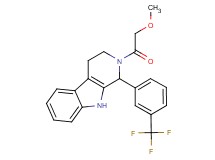 2-(methoxyacetyl)-1-[3-(trifluoromethyl)phenyl]-2,3,4,9-tetrahydro-1H-beta-carboline