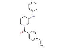 N-phenyl-1-(4-vinylbenzoyl)-3-piperidinamine