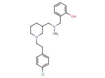 2-{[({1-[2-(4-chlorophenyl)ethyl]-3-piperidinyl}methyl)(methyl)amino]methyl}phenol
