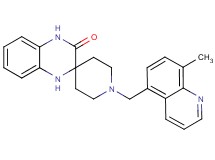 1-[(8-methyl-5-quinolinyl)methyl]-1',4'-dihydro-3'H-spiro[piperidine-4,2'-quinoxalin]-3'-one