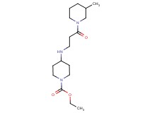 ethyl 4-{[3-(3-methylpiperidin-1-yl)-3-oxopropyl]amino}piperidine-1-carboxylate