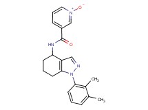 N-[1-(2,3-dimethylphenyl)-4,5,6,7-tetrahydro-1H-indazol-4-yl]nicotinamide 1-oxide