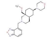 (4aR*,6R*,8aS*)-2-(2,1,3-benzoxadiazol-4-ylmethyl)-8a-(methoxymethyl)-6-morpholin-4-yldecahydroisoquinoline