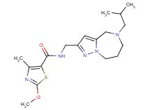 N-[(5-isobutyl-5,6,7,8-tetrahydro-4H-pyrazolo[1,5-a][1,4]diazepin-2-yl)methyl]-2-methoxy-4-methyl-1,3-thiazole-5-carboxamide