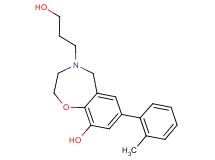 4-(3-hydroxypropyl)-7-(2-methylphenyl)-2,3,4,5-tetrahydro-1,4-benzoxazepin-9-ol