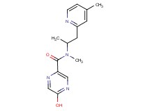 5-hydroxy-N-methyl-N-[1-methyl-2-(4-methylpyridin-2-yl)ethyl]pyrazine-2-carboxamide