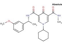 1-cyclohexyl-N-[(1R)-1-(3-methoxyphenyl)ethyl]-N'-methyl-4-oxo-1,4-dihydro-3,5-pyridinedicarboxamide
