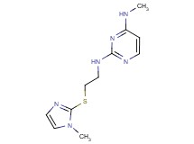 N~4~-methyl-N~2~-{2-[(1-methyl-1H-imidazol-2-yl)thio]ethyl}pyrimidine-2,4-diamine