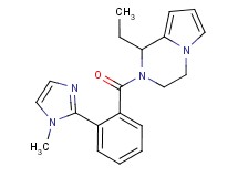 1-ethyl-2-[2-(1-methyl-1H-imidazol-2-yl)benzoyl]-1,2,3,4-tetrahydropyrrolo[1,2-a]pyrazine