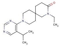 2-ethyl-9-(5-isopropylpyrimidin-4-yl)-2,9-diazaspiro[5.5]undecan-3-one