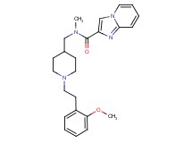 N-({1-[2-(2-methoxyphenyl)ethyl]-4-piperidinyl}methyl)-N-methylimidazo[1,2-a]pyridine-2-carboxamide