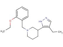1-(2-ethoxybenzyl)-3-(4-ethyl-1H-pyrazol-5-yl)piperidine