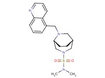 (1R*,5R*)-N,N-dimethyl-6-(5-quinolinylmethyl)-3,6-diazabicyclo[3.2.2]nonane-3-sulfonamide
