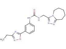 N-[3-(3-ethyl-1,2,4-oxadiazol-5-yl)phenyl]-N'-(6,7,8,9-tetrahydro-5H-[1,2,4]triazolo[4,3-a]azepin-3-ylmethyl)urea