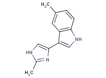 5-methyl-3-(2-methyl-1H-imidazol-4-yl)-1H-indole