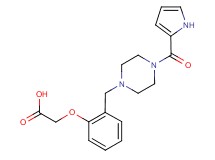 (2-{[4-(1H-pyrrol-2-ylcarbonyl)piperazin-1-yl]methyl}phenoxy)acetic acid