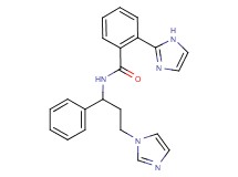 2-(1H-imidazol-2-yl)-N-[3-(1H-imidazol-1-yl)-1-phenylpropyl]benzamide