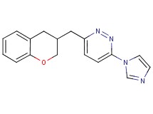 3-(3,4-dihydro-2H-chromen-3-ylmethyl)-6-(1H-imidazol-1-yl)pyridazine