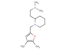 (2-{1-[(4,5-dimethyl-2-furyl)methyl]-2-piperidinyl}ethyl)dimethylamine