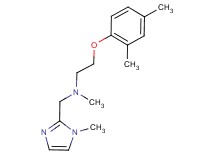 2-(2,4-dimethylphenoxy)-N-methyl-N-[(1-methyl-1H-imidazol-2-yl)methyl]ethanamine