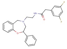 2-(3,5-difluorophenyl)-N-[2-(2-phenyl-2,3-dihydro-1,4-benzoxazepin-4(5H)-yl)ethyl]acetamide