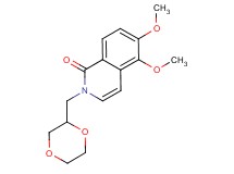 2-(1,4-dioxan-2-ylmethyl)-5,6-dimethoxyisoquinolin-1(2H)-one