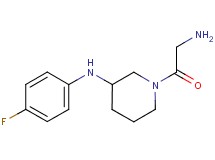 1-(aminoacetyl)-N-(4-fluorophenyl)-3-piperidinamine dihydrochloride