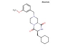 (3S,9aR)-3-(cyclohexylmethyl)-8-(3-methoxybenzyl)tetrahydro-2H-pyrazino[1,2-a]pyrazine-1,4(3H,6H)-dione