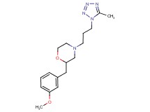 2-(3-methoxybenzyl)-4-[3-(5-methyl-1H-tetrazol-1-yl)propyl]morpholine