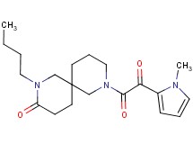 2-butyl-8-[(1-methyl-1H-pyrrol-2-yl)(oxo)acetyl]-2,8-diazaspiro[5.5]undecan-3-one