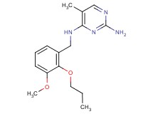 N~4~-(3-methoxy-2-propoxybenzyl)-5-methylpyrimidine-2,4-diamine
