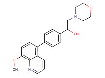 1-[4-(8-methoxyquinolin-5-yl)phenyl]-2-morpholin-4-ylethanol