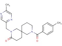 8-(4-methylbenzoyl)-2-[(5-methylpyrazin-2-yl)methyl]-2,8-diazaspiro[5.5]undecan-3-one
