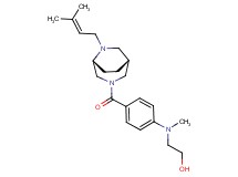 2-[methyl(4-{[(1R*,5R*)-6-(3-methyl-2-buten-1-yl)-3,6-diazabicyclo[3.2.2]non-3-yl]carbonyl}phenyl)amino]ethanol