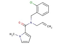 N-allyl-N-(2-chlorobenzyl)-1-methyl-1H-pyrrole-2-carboxamide