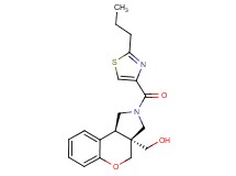 [(3aS*,9bS*)-2-[(2-propyl-1,3-thiazol-4-yl)carbonyl]-1,2,3,9b-tetrahydrochromeno[3,4-c]pyrrol-3a(4H)-yl]methanol