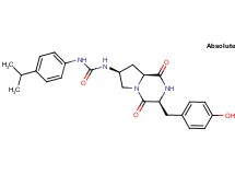 N-[(3S,7S,8aS)-3-(4-hydroxybenzyl)-1,4-dioxooctahydropyrrolo[1,2-a]pyrazin-7-yl]-N'-(4-isopropylphenyl)urea