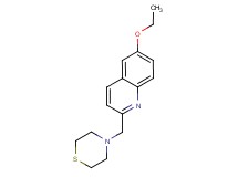 6-ethoxy-2-(thiomorpholin-4-ylmethyl)quinoline