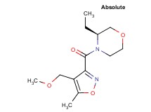 (3S)-3-ethyl-4-{[4-(methoxymethyl)-5-methylisoxazol-3-yl]carbonyl}morpholine