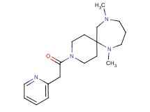 7,11-dimethyl-3-(pyridin-2-ylacetyl)-3,7,11-triazaspiro[5.6]dodecane