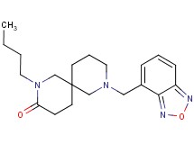 8-(2,1,3-benzoxadiazol-4-ylmethyl)-2-butyl-2,8-diazaspiro[5.5]undecan-3-one