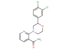 2-[2-(3,4-dichlorophenyl)-4-morpholinyl]nicotinamide
