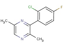 3-(2-chloro-4-fluorophenyl)-2,5-dimethylpyrazine